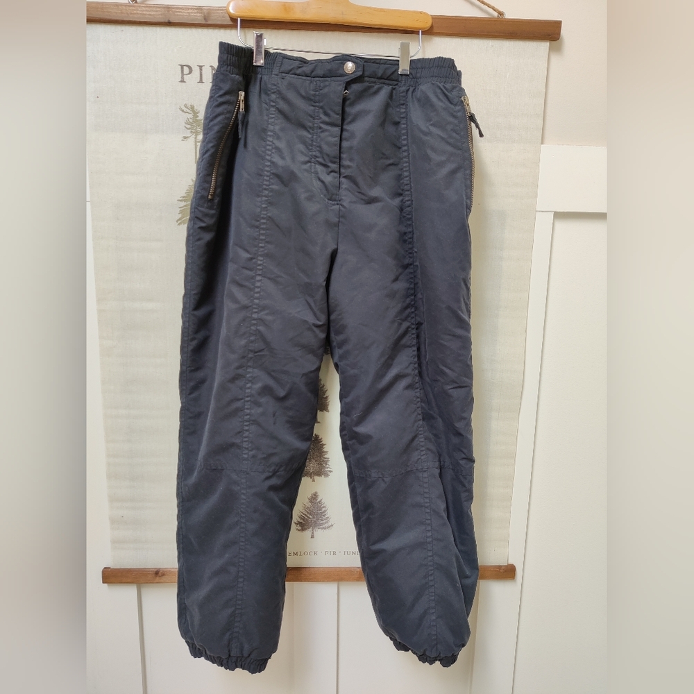 Nevada Skiwear Snow Pants Black Insulated - 14